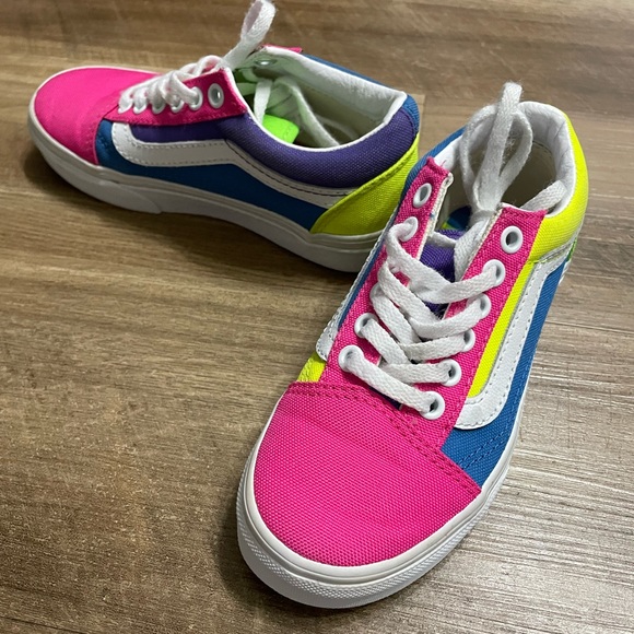 Girls multi-colored Vans classic - Picture 10 of 10